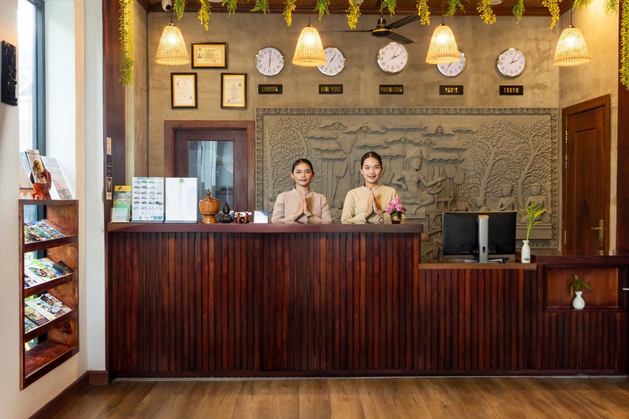 Le Vert Angkor Hotel เสียมราฐ ภายนอก รูปภาพ
